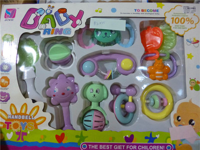 摇铃库存玩具称斤批发，信诚玩具专业销售服务